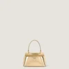 Antigona Bag in Mirror Effect Leather with Chain Antigona Bag in Mirror Effect Leather with Chain