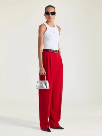 Antigona Bag in Mirror Effect Leather with Chain Antigona Bag in Mirror Effect Leather with Chain