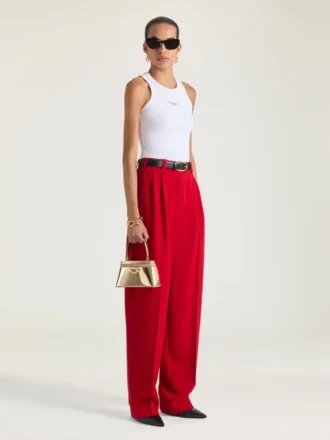 Antigona Bag in Mirror Effect Leather with Chain Antigona Bag in Mirror Effect Leather with Chain