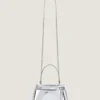 Antigona Bag in Mirror Effect Leather with Chain Antigona Bag in Mirror Effect Leather with Chain