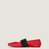 Ballerina’s met vierkante neus en textuureffect Ballerina’s met vierkante neus en textuureffect