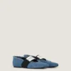 Ballerina’s met vierkante snit in denim Ballerina’s met vierkante snit in denim
