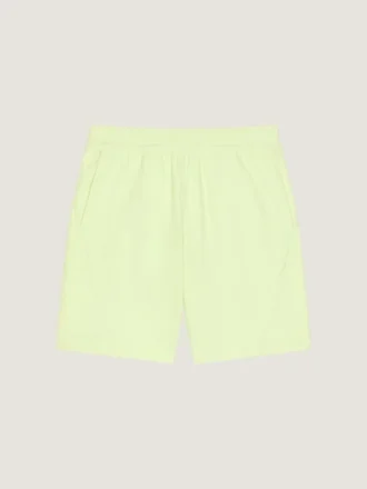 Bermudashort met couture-naden van fleece
