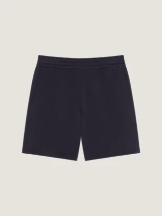 Bermudashort van fleece met Givenchy Paris grosgrain