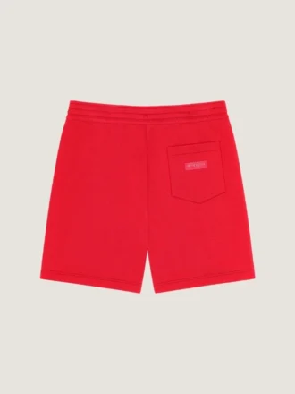 Bermudashort van fleece met Givenchy Paris grosgrain