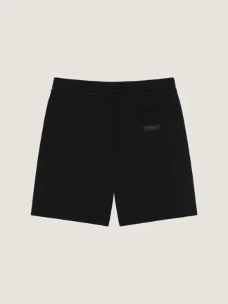 Bermudashort van fleece met Givenchy Paris grosgrain