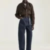 Bomber met sjaalkraag met ritssluiting van nylon