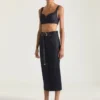 Bra-top van ruwe denim Bra-top van ruwe denim