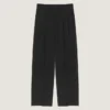 Broek met dubbele plooien van wol Broek met dubbele plooien van wol
