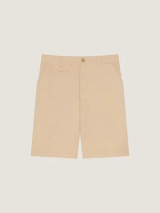Chino-bermuda van katoen