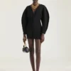 Ballerina’s met vierkante neus en textuureffect Ballerina’s met vierkante neus en textuureffect