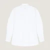 Cocoon-overhemd van popeline met Givenchy-borduursel Cocoon-overhemd van popeline met Givenchy-borduursel