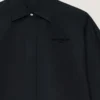 Cocoon-overhemd van popeline met Givenchy-borduursel Cocoon-overhemd van popeline met Givenchy-borduursel