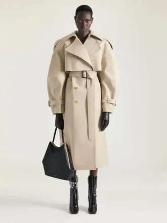 GIVENCHY-enkellaarsjes met vierkante hak en tape-detail, van leer