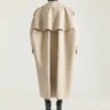 Cocoon-trenchcoat van katoen Cocoon-trenchcoat van katoen
