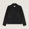 Couture-blouson met naden van wol en kasjmier Couture-blouson met naden van wol en kasjmier