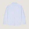 Couture-gestreept overhemd met naden van katoen-oxford Couture-gestreept overhemd met naden van katoen-oxford