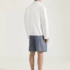 Couture-jasje met naden in denim, geborduurd met Givenchy Paris Couture-jasje met naden in denim, geborduurd met Givenchy Paris