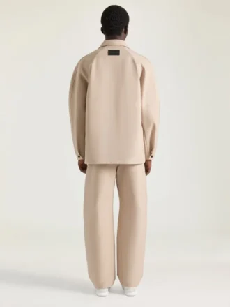 Couture-jasje van katoen met Givenchy Paris-patch