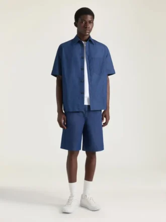 Glide sneakers van leer