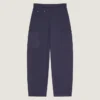 Couture Seam-cargobroek van visgraatdenim Couture Seam-cargobroek van visgraatdenim