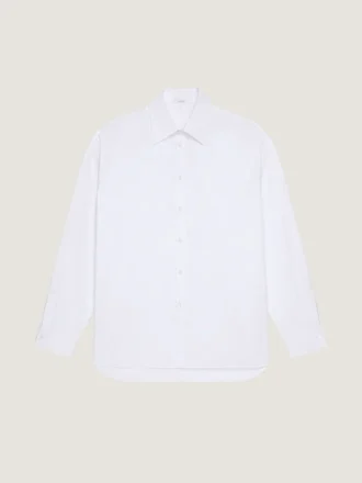 Couture Seam Cocoon-shirt van katoen