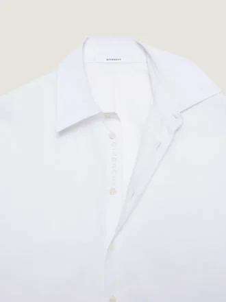 Couture Seam Cocoon-shirt van katoen
