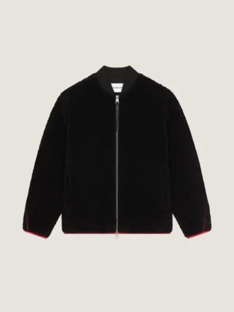 Couture Seam fleecejas met borduursel Givenchy Paris