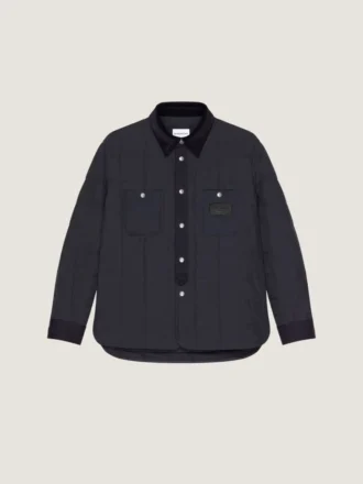 Couture Seam gewatteerd overshirt Givenchy Paris-patch