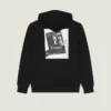 Couture Seam-hoodie van fleece met clapperboard-print Couture Seam-hoodie van fleece met clapperboard-print
