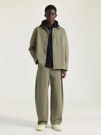 Glide sneakers van leer