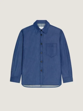 Couture Seam Overshirt Denim met Givenchy-stempel