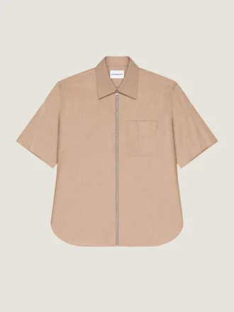 Couture Seam shirt met rits