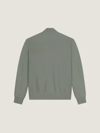 Couture Seam-vest van fleece met borduursel ‘Givenchy Paris’
