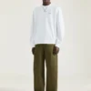 Couture-sweatshirt met naad in fleece met Givenchy Paris Couture-sweatshirt met naad in fleece met Givenchy Paris