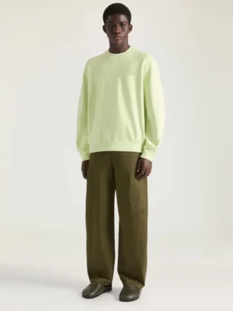 Couture-sweatshirt met naad in fleece met Givenchy Paris
