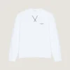 Couture-sweatshirt met naad in fleece met Givenchy Paris Couture-sweatshirt met naad in fleece met Givenchy Paris