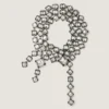 Deconstructed Crystals ketting met meerdere rijen kristallen