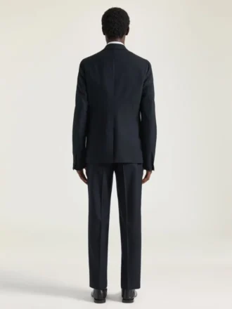 Broek met relaxte pasvorm van flanel Broek met relaxte pasvorm van flanel