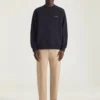 Fleece-sweatshirt met Givenchy Paris Gros Grain Fleece-sweatshirt met Givenchy Paris Gros Grain