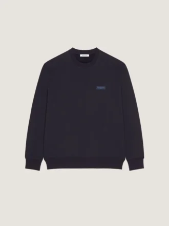 Fleece-sweatshirt met Givenchy Paris Gros Grain