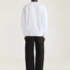 Fleece-sweatshirt met surrealistische print Fleece-sweatshirt met surrealistische print