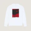 Fleece-sweatshirt met surrealistische print Fleece-sweatshirt met surrealistische print