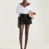 Pinch Squeezed horizontale draagtas van nappaleer Pinch Squeezed horizontale draagtas van nappaleer