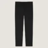 Getailleerde broek met nauwsluitende pijpen van wol Getailleerde broek met nauwsluitende pijpen van wol