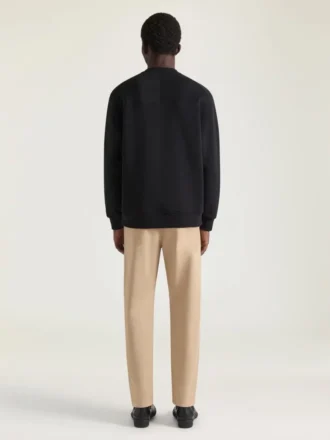 Fleece-sweatshirt met Givenchy Paris Gros Grain