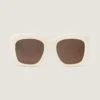 Givenchy opvallende zonnebril van acetaat Givenchy opvallende zonnebril van acetaat