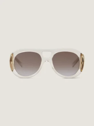 Givenchy opvallende zonnebril van acetaat