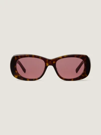 Givenchy opvallende zonnebril van acetaat Givenchy opvallende zonnebril van acetaat