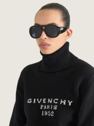 Givenchy opvallende zonnebril van acetaat